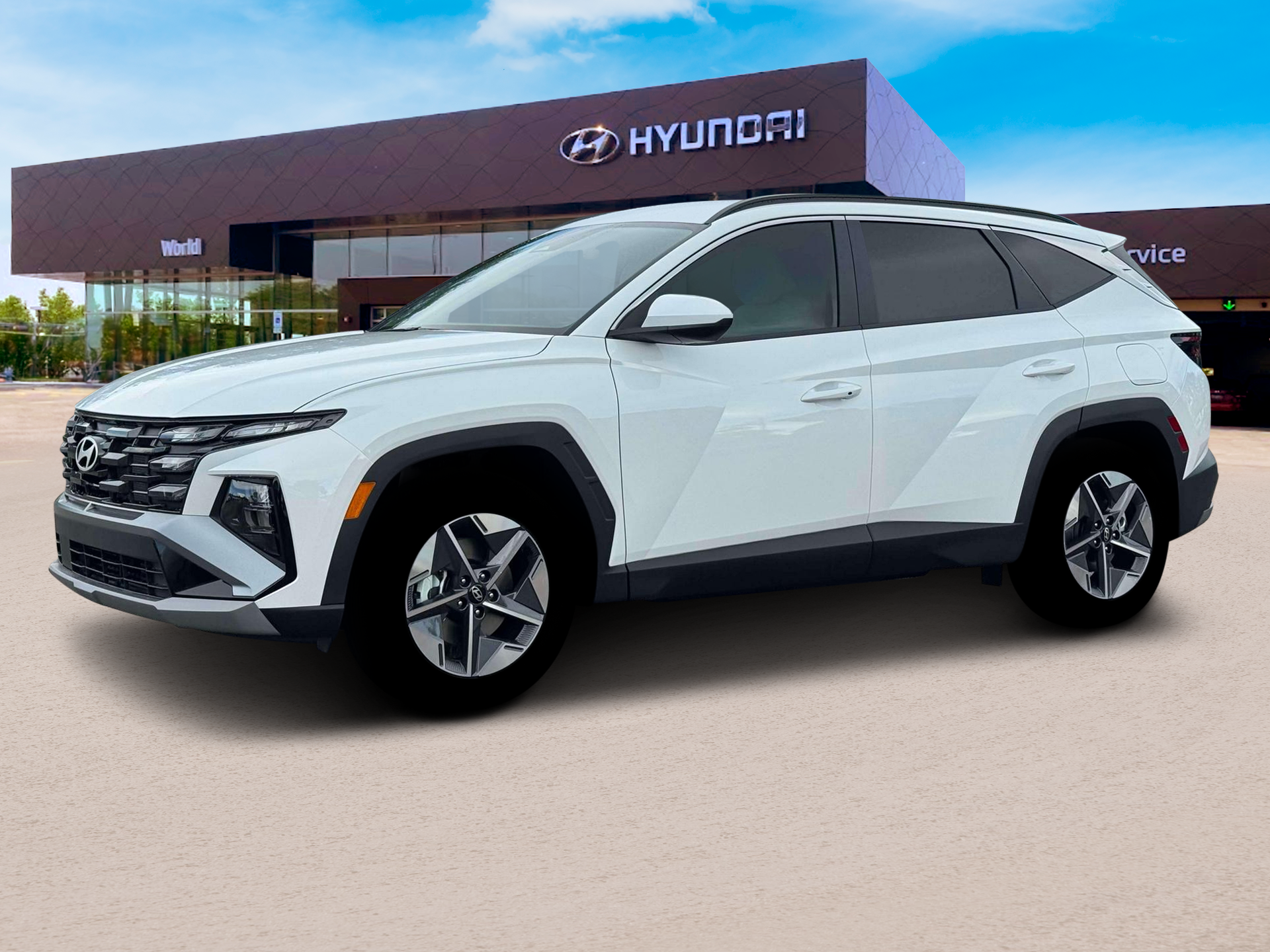 New 2026 Serenity White Pearl Hyundai SEL FWD image 2