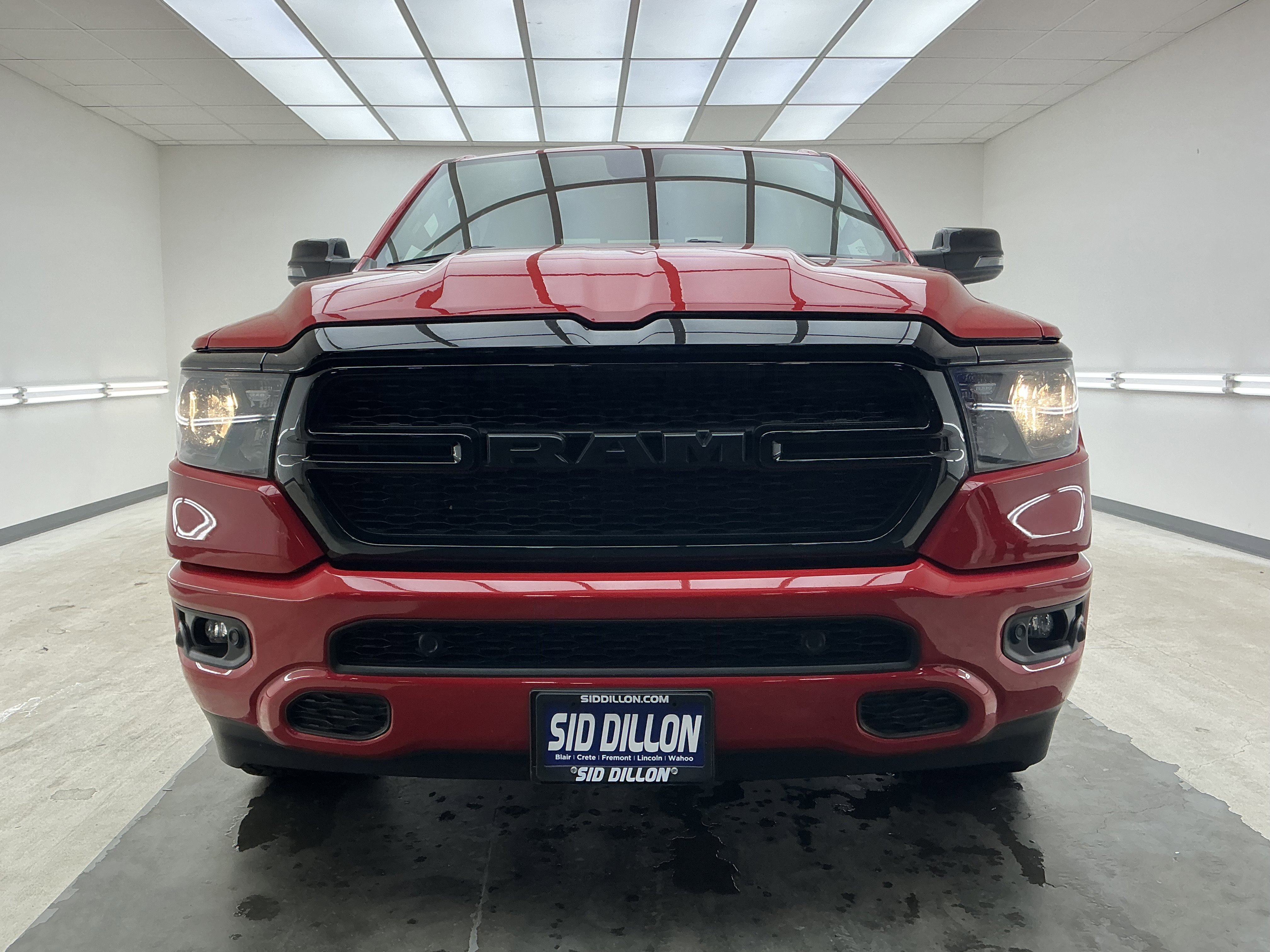 Used 2023 Flame Red Clearcoat Ram Big Horn image 2
