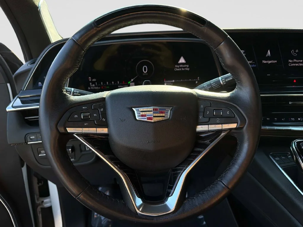 Used 2021 Crystal White Tri-Coat Cadillac Sport image 34
