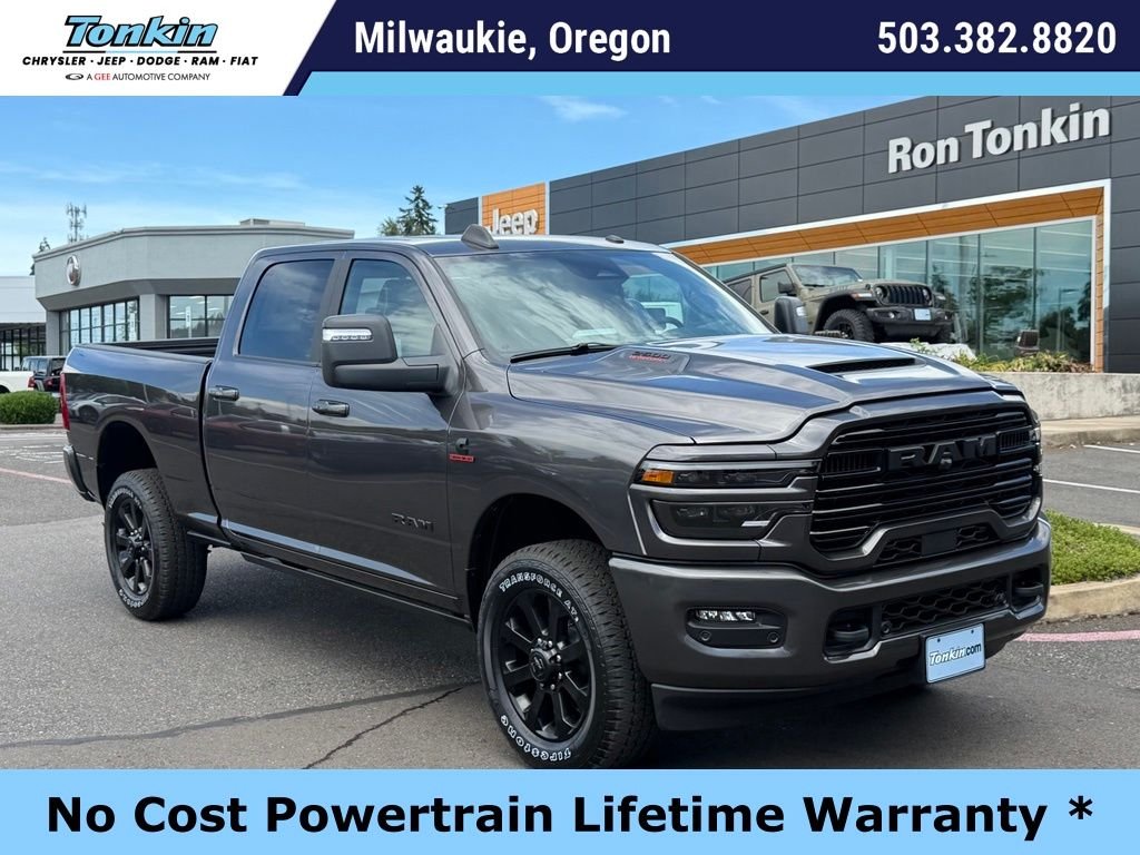 New 2026 Granite Crystal Metallic Clear-Coat Exterior Paint RAM Laramie image 1