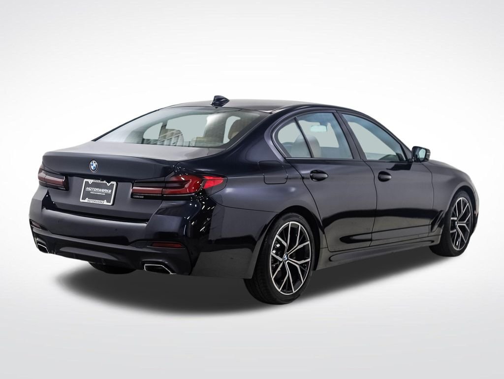Certified Used 2023 Carbon Black Metallic BMW 530i xDrive image 5