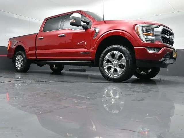 Certified Used 2021 Red Ford Platinum image 37