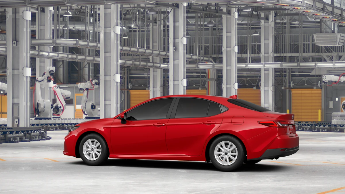New 2026 Supersonic Red Toyota LE image 5