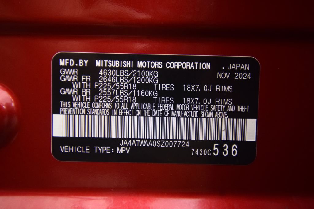 Used 2025 Red Mitsubishi SE image 25