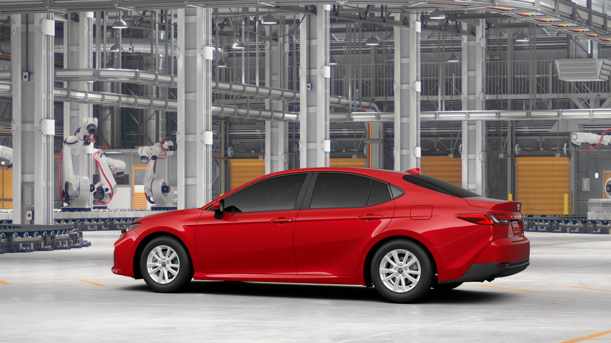 New 2026 Supersonic Red Toyota LE image 5