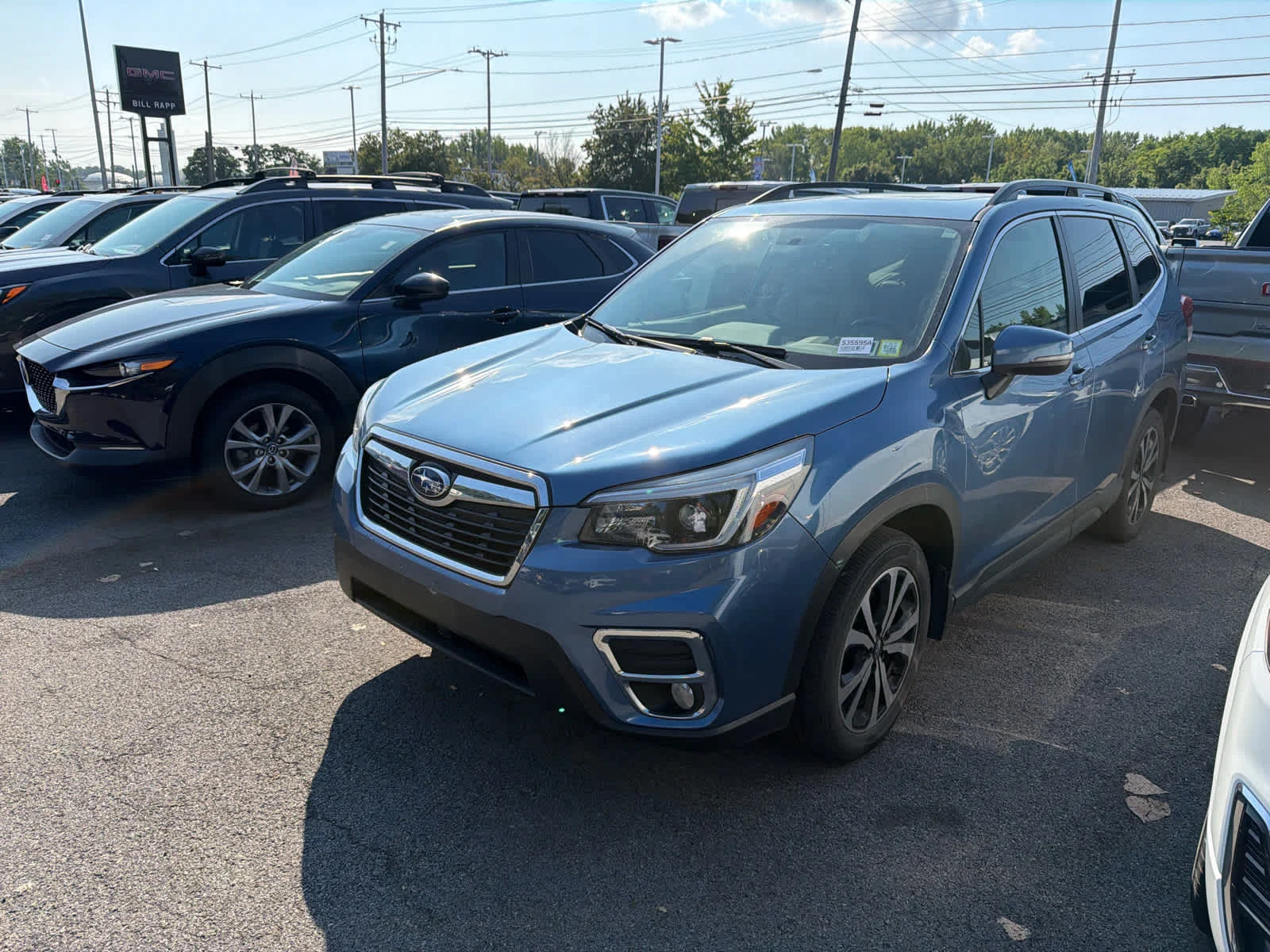 Used 2021 Horizon Blue Pearl Subaru Limited image 7