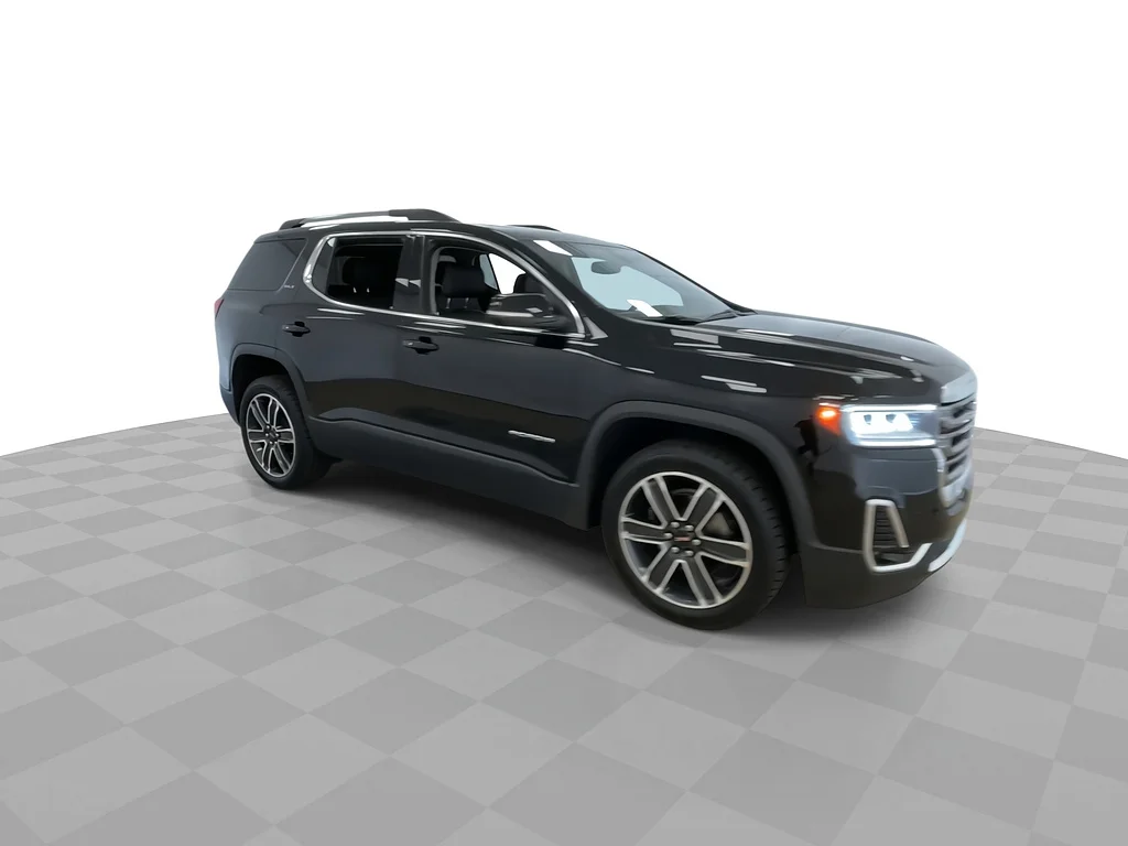 Used 2020 Ebony Twilight Metallic GMC SLT image 3