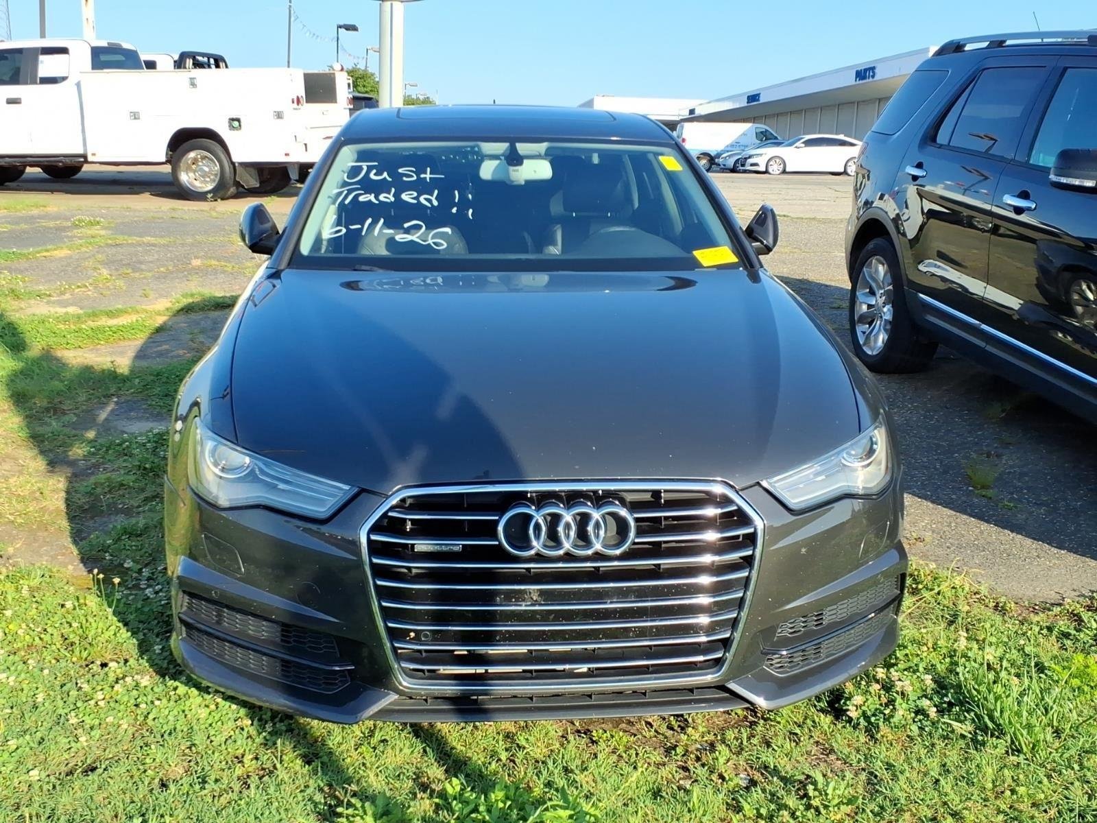 Used 2017 Oolong Gray Metallic AUDI PREMPLS image 2