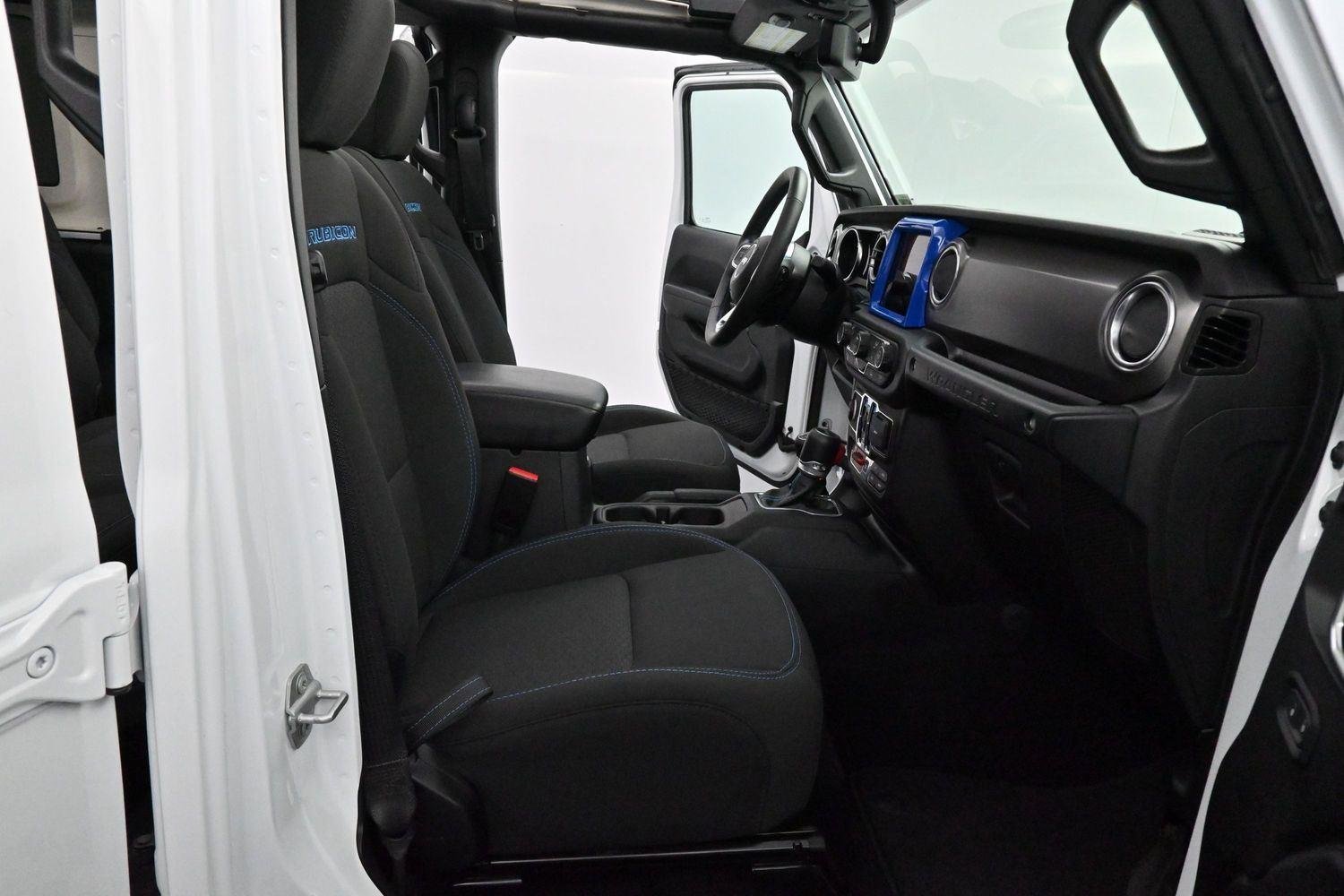 Used 2023 Bright White Clearcoat Jeep Rubicon image 32