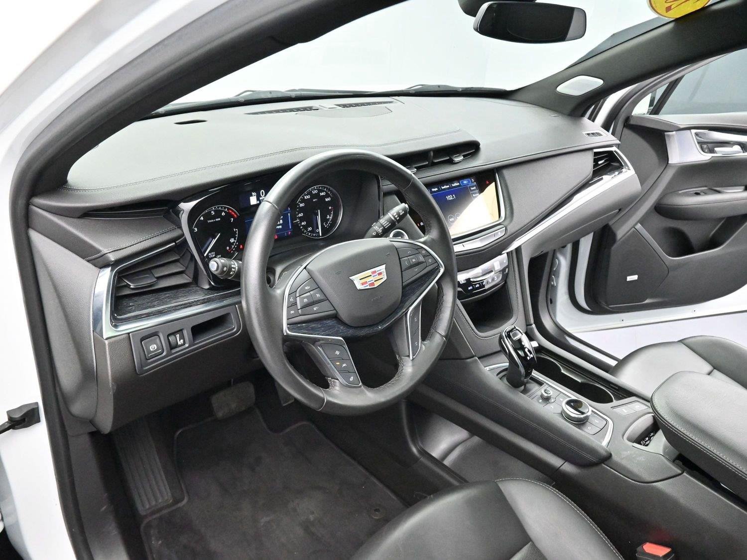Used 2023 CRYSTAL WHITE TRICOAT Cadillac FWD Premium Luxury image 12