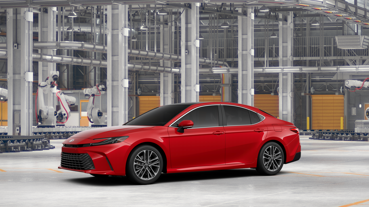 New 2026 Supersonic Red Toyota XLE image 2