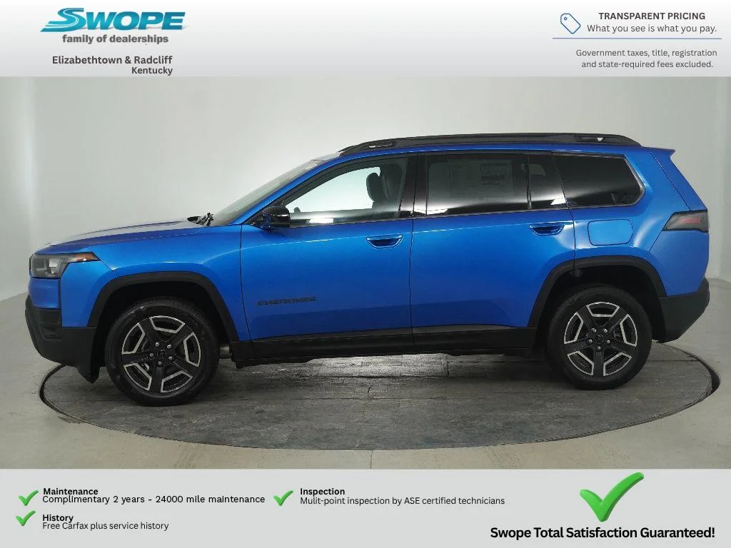 New 2026 Hydro Blue Pearlcoat Jeep Limited image 6