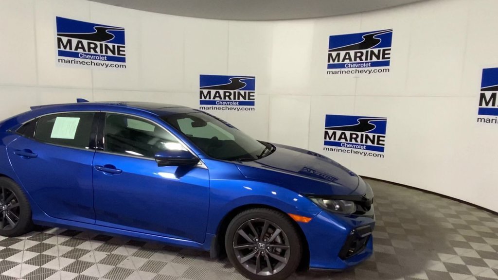 Used 2020 Blue Honda EX-L image 3