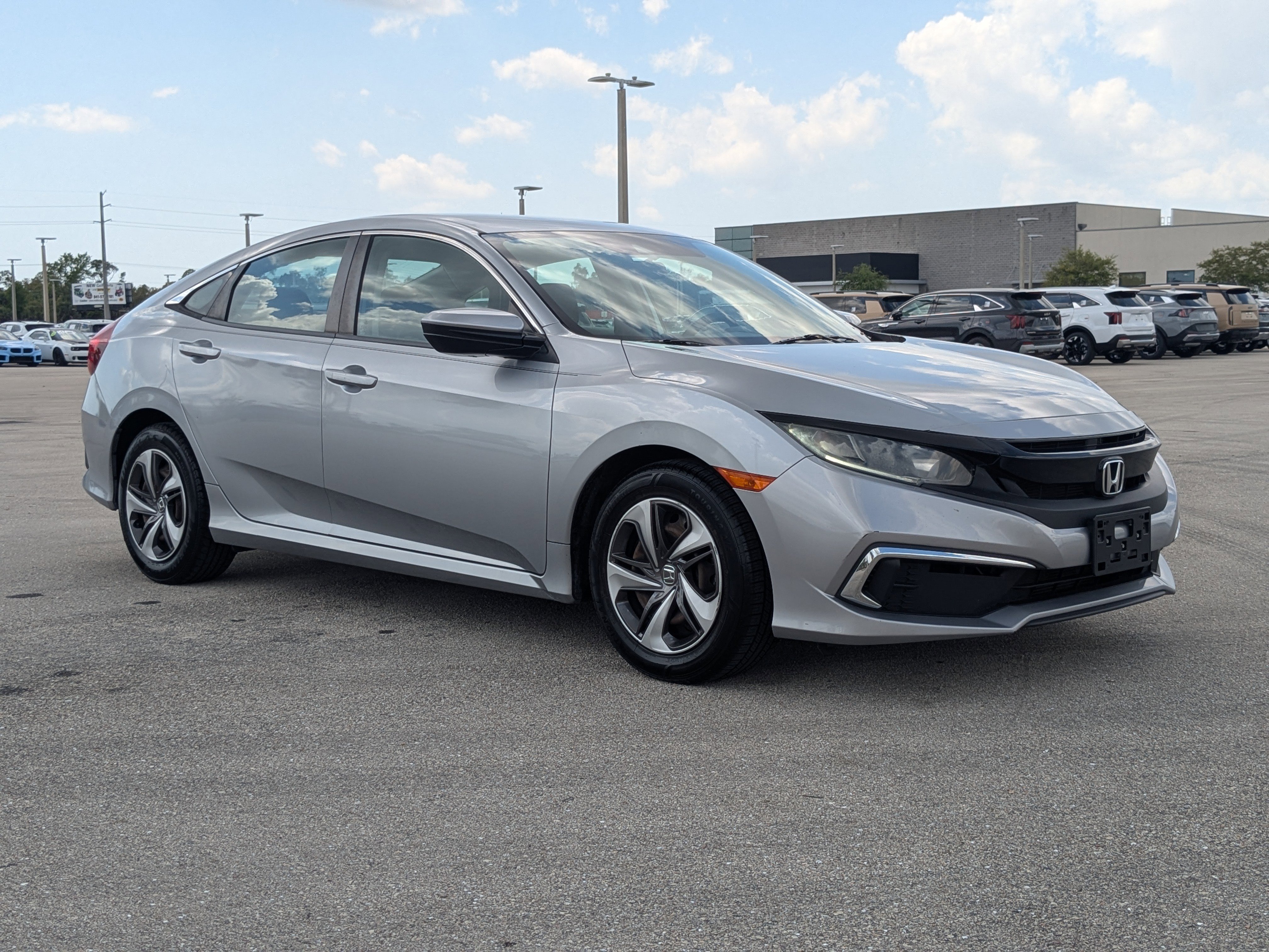 Used 2019 Honda Civic LX with VIN 19XFC2F60KE032627 for sale in Port Charlotte, FL