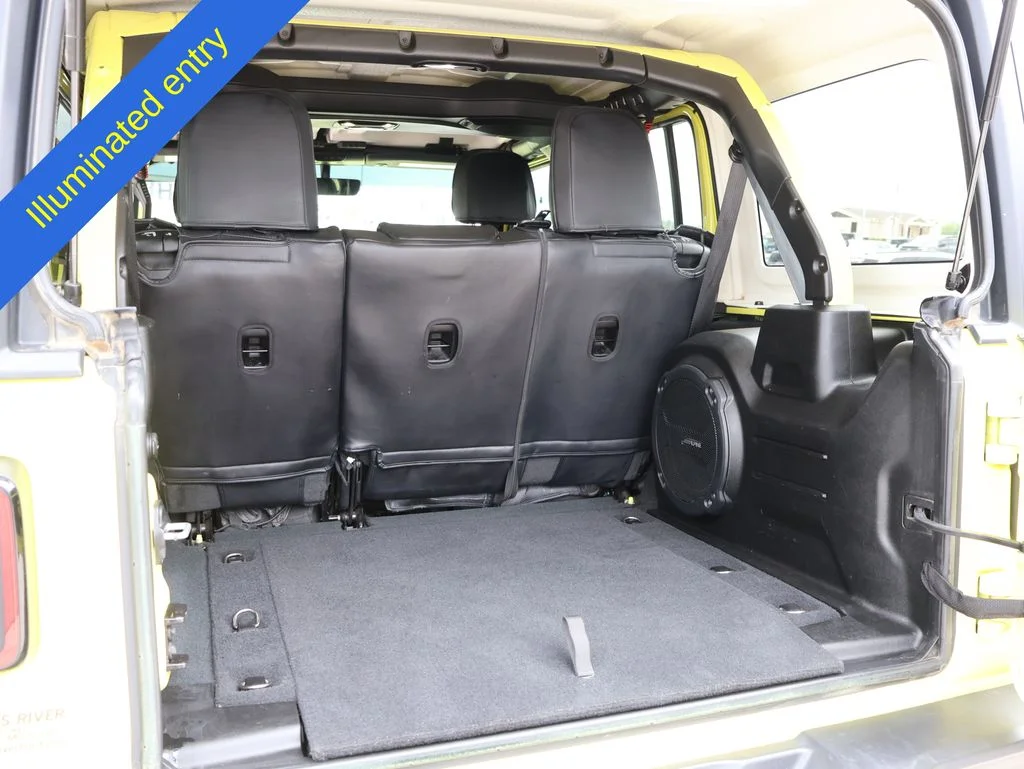 Used 2022 Yellow Jeep Unlimited Rubicon image 16