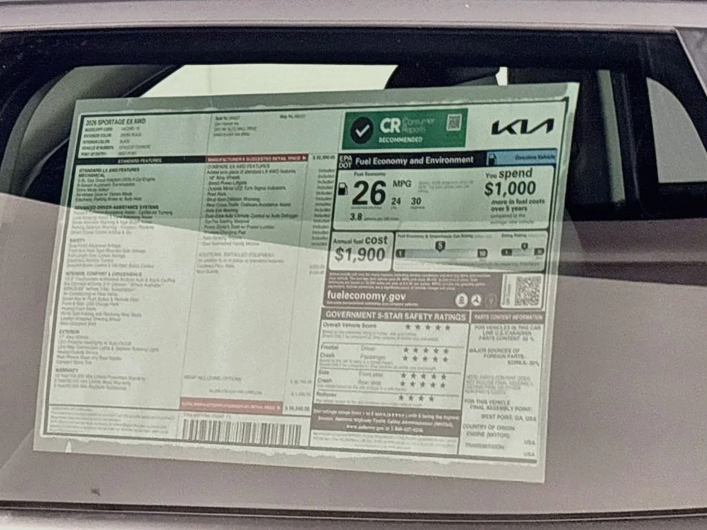 New 2026 Ebony Black Kia EX image 23