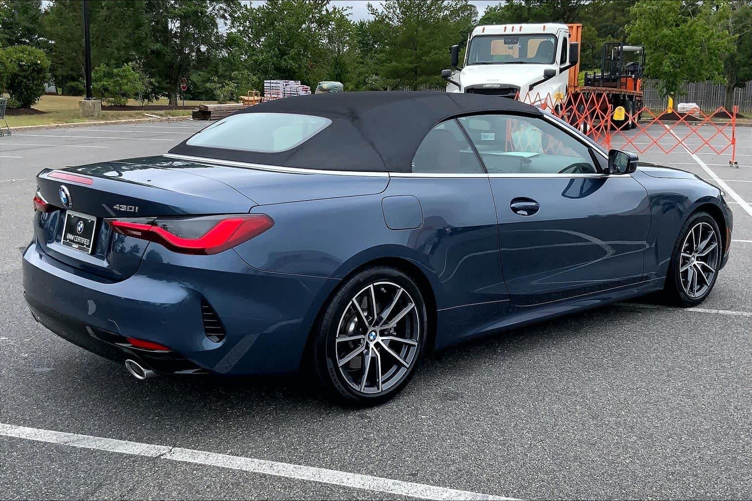 Certified Used 2025 Arctic Race Blue Metallic BMW 430i xDrive image 33
