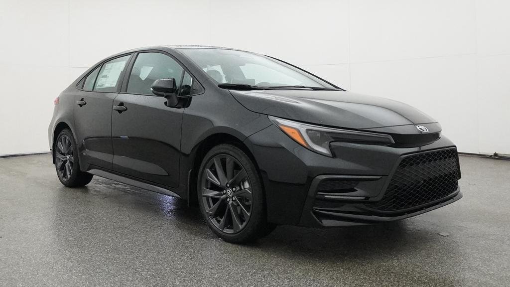 New 2026 Midnight Black Metallic Toyota SE image 9
