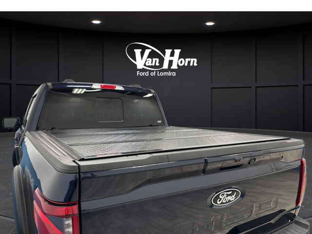 Used 2024 Antimatter Blue Metallic Ford XLT image 9