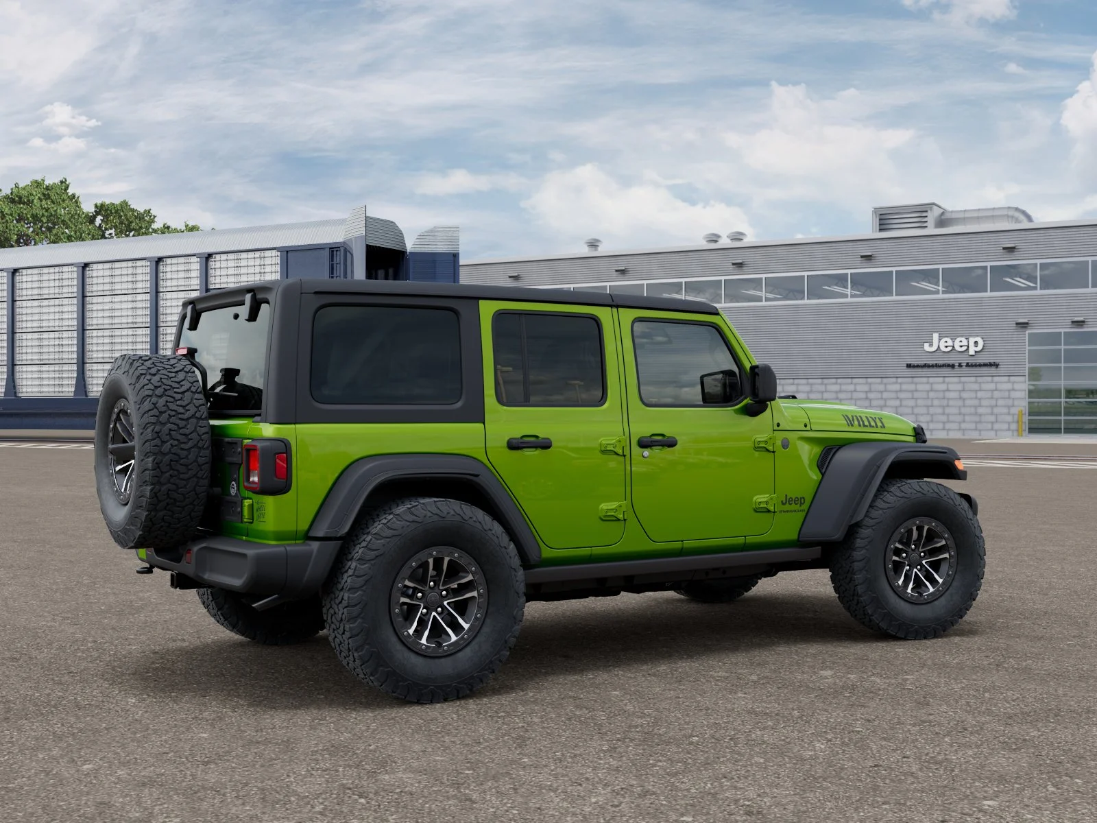 New 2026 Mojito Clear-Coat Exterior Paint Jeep Willys image 2
