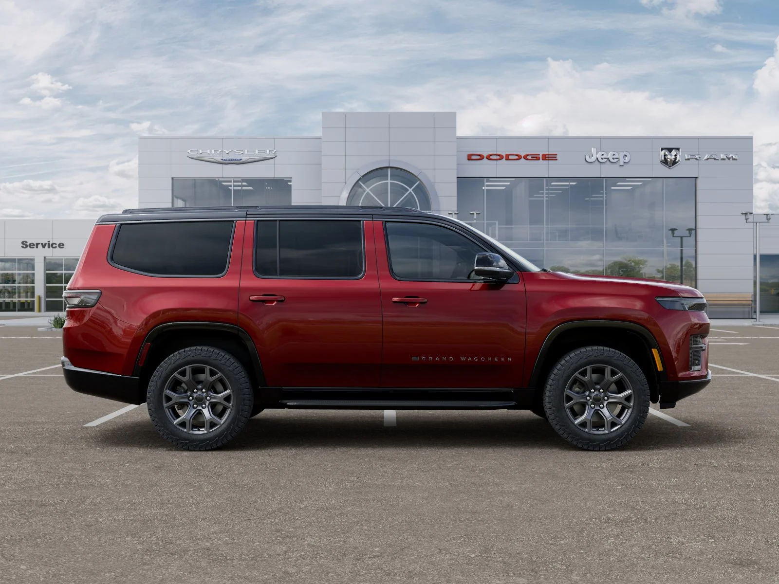 New 2026 Velvet Red Pearl-Coat Exterior Paint Jeep Upland image 47