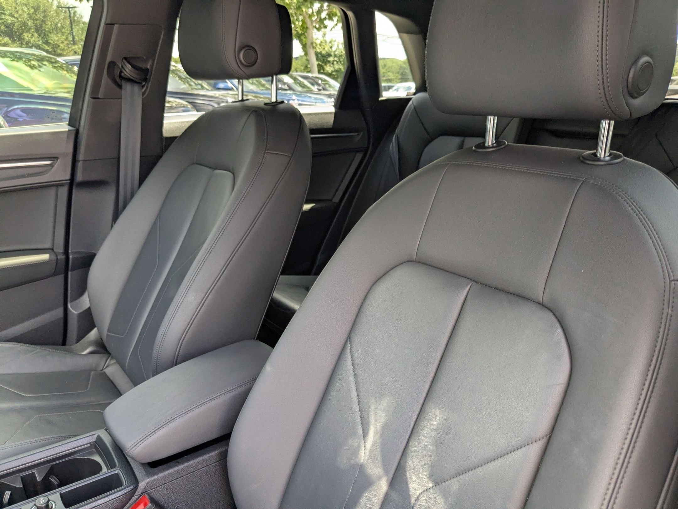 Used 2021 Blue Metallic Audi S line Premium image 12