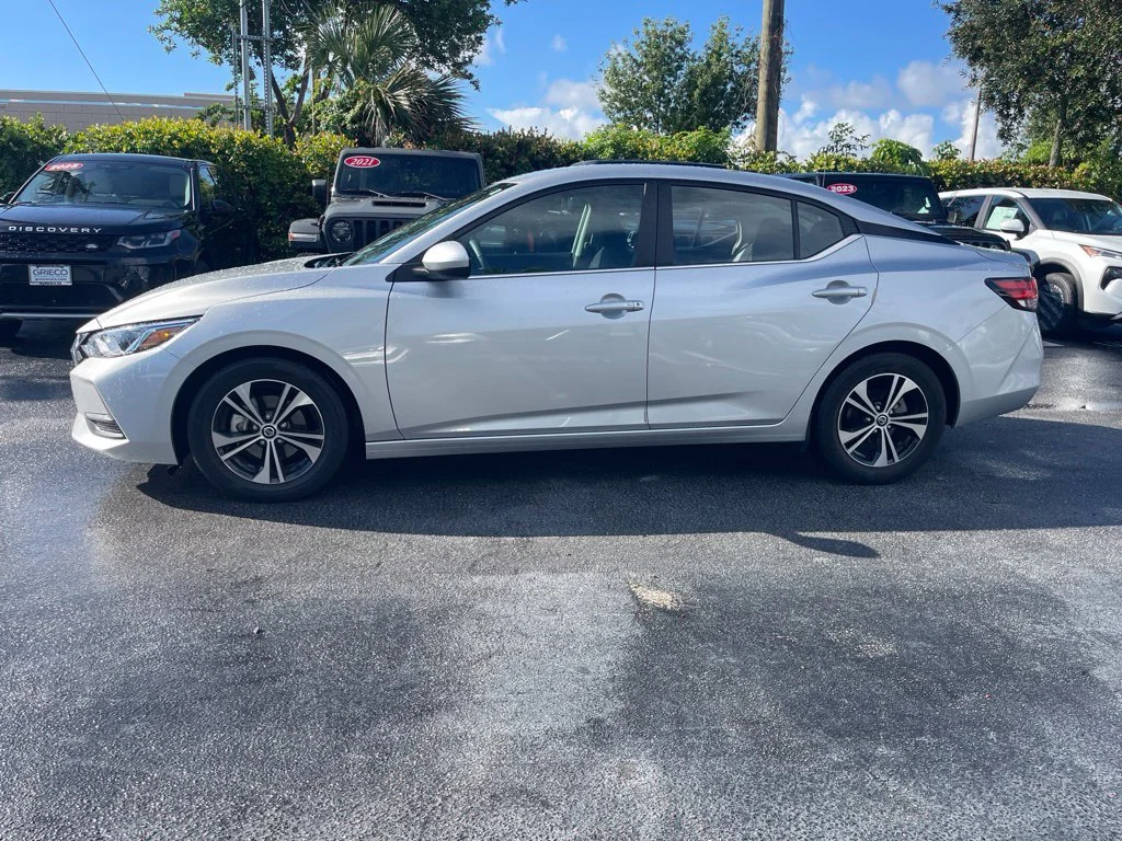 Certified Used 2023 Silver Nissan SV image 3