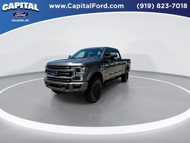 Used 2021 Gray Ford Platinum image 4