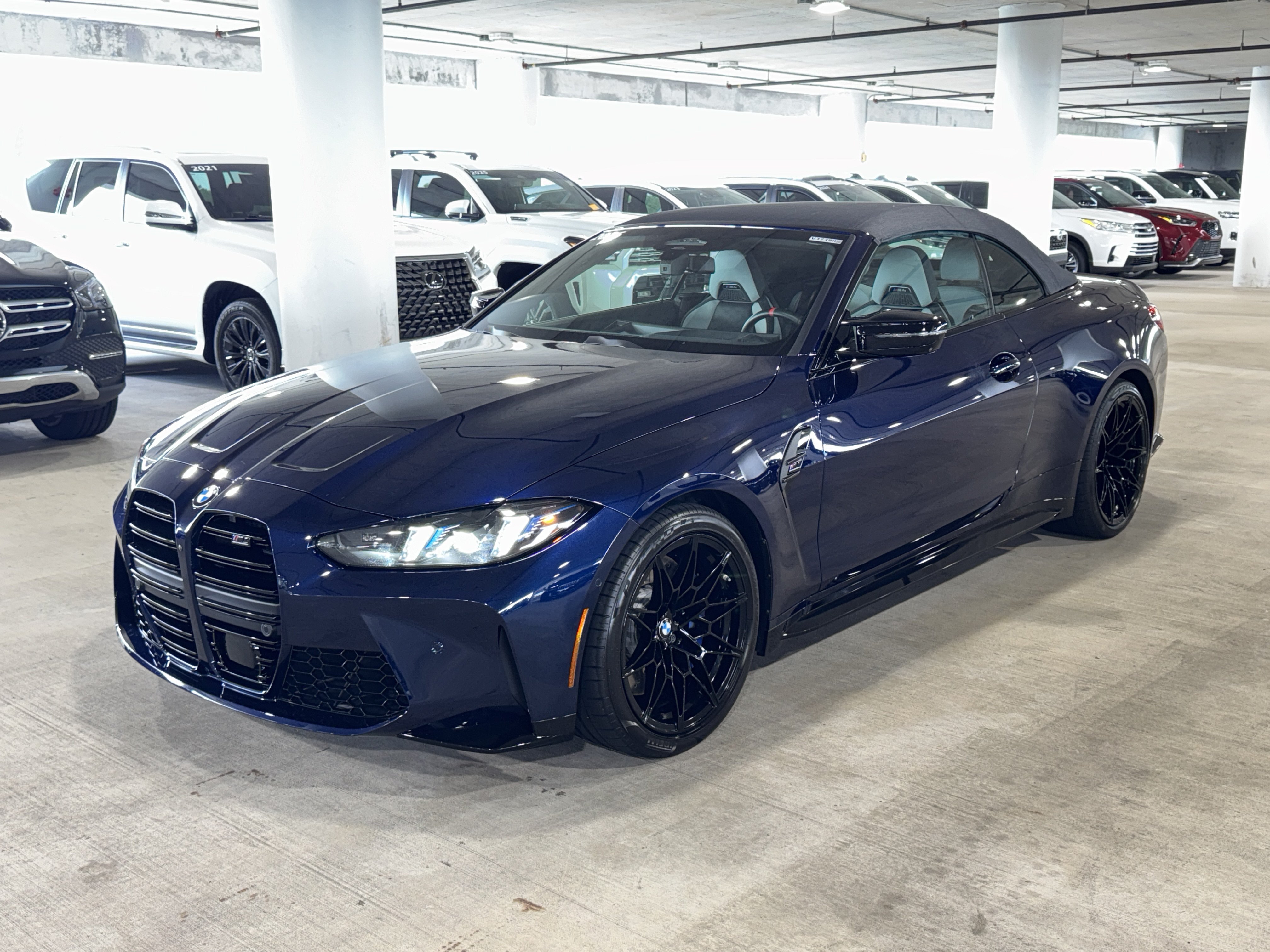 Used 2026 Tanzanite Blue II Metallic BMW Competition xDrive image 4