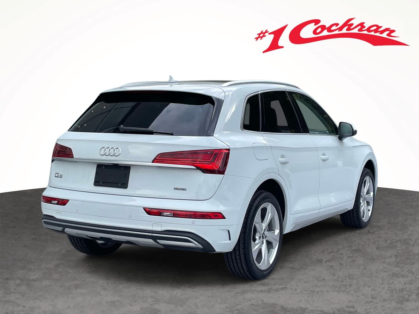 Used 2021 Glacier White Metallic Audi Premium Plus image 10