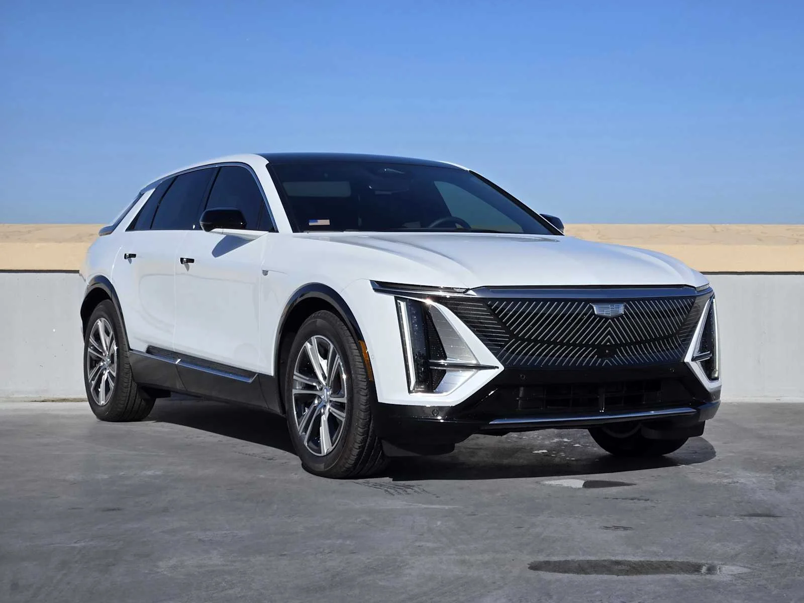 New 2026 Vibrant White Tricoat Cadillac Luxury image 2