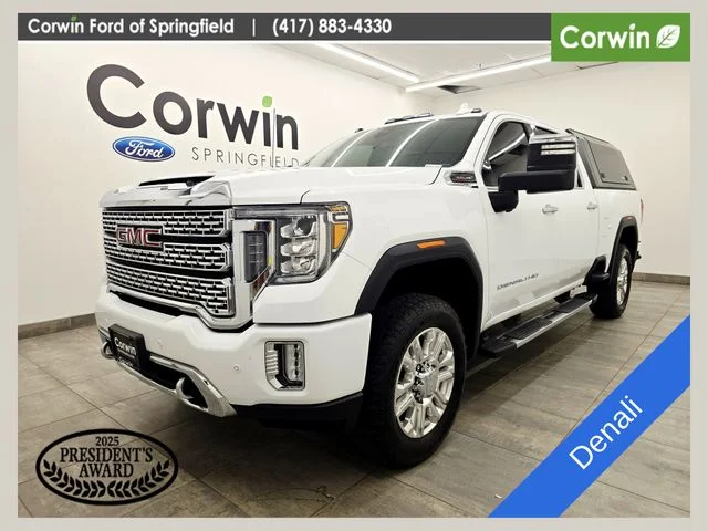 Used 2020 Summit White GMC Denali image 1
