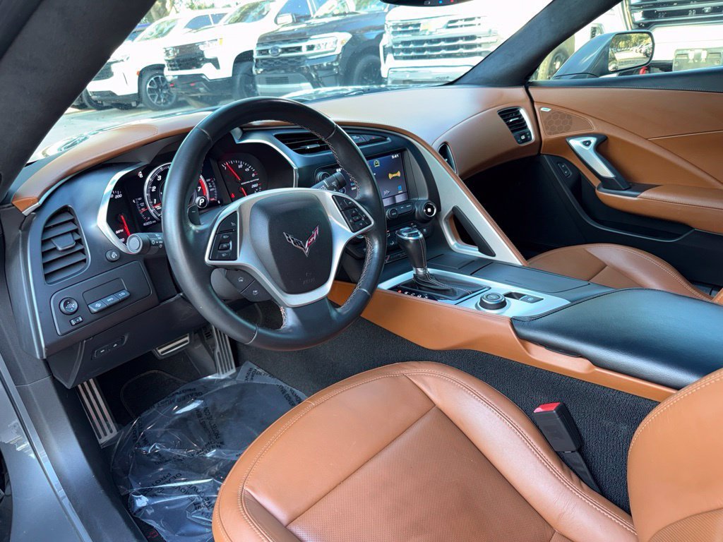 Used 2015 SHARK GRAY METALLIC Chevrolet Z51 3LT image 12