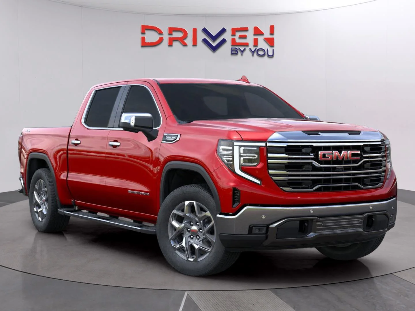 New 2026 Volcanic Red Tintcoat GMC SLT image 8