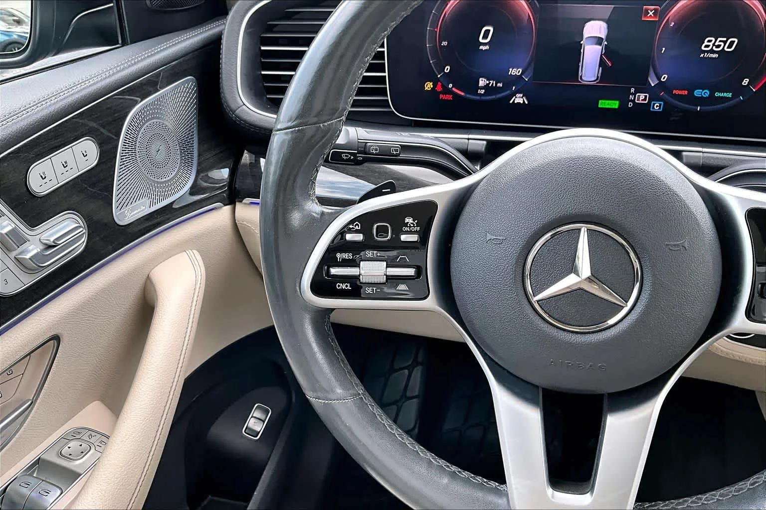 Used 2020 Lunar Blue Metallic Mercedes-Benz GLS 450 image 45