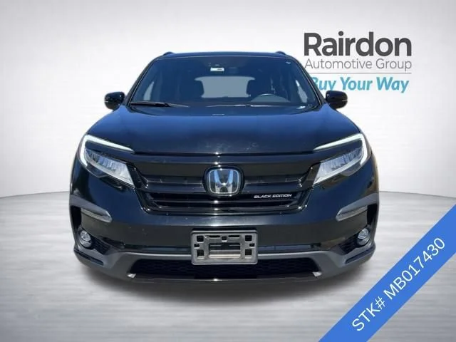 Used 2021 Crystal Black Pearl Honda Black Edition image 2