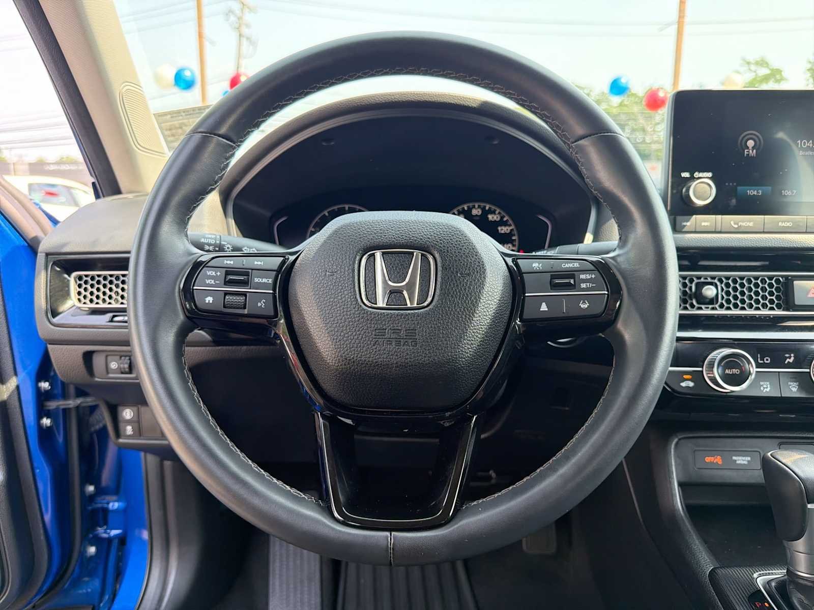 Used 2024 Aegean Blue Metallic Honda EX image 24