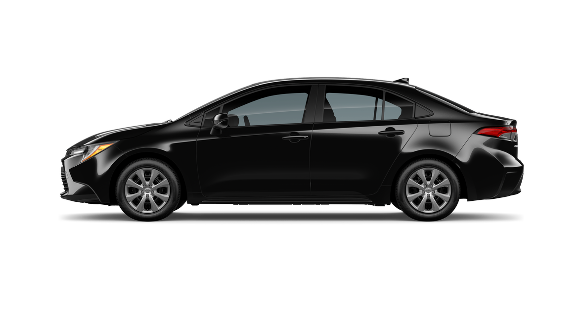 New 2026 Midnight Black Metallic Toyota LE image 25