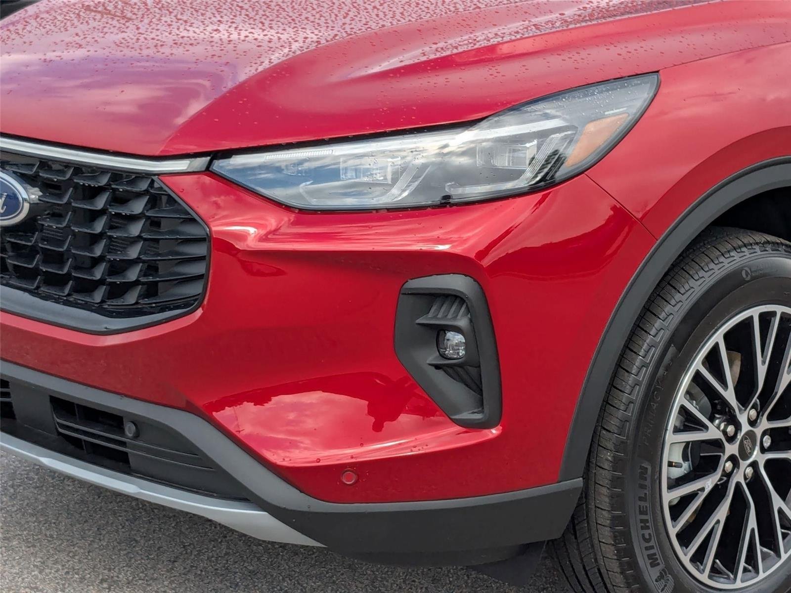 New 2025 Rapid Red Metallic Tinted Clearcoat Ford PHEV image 2