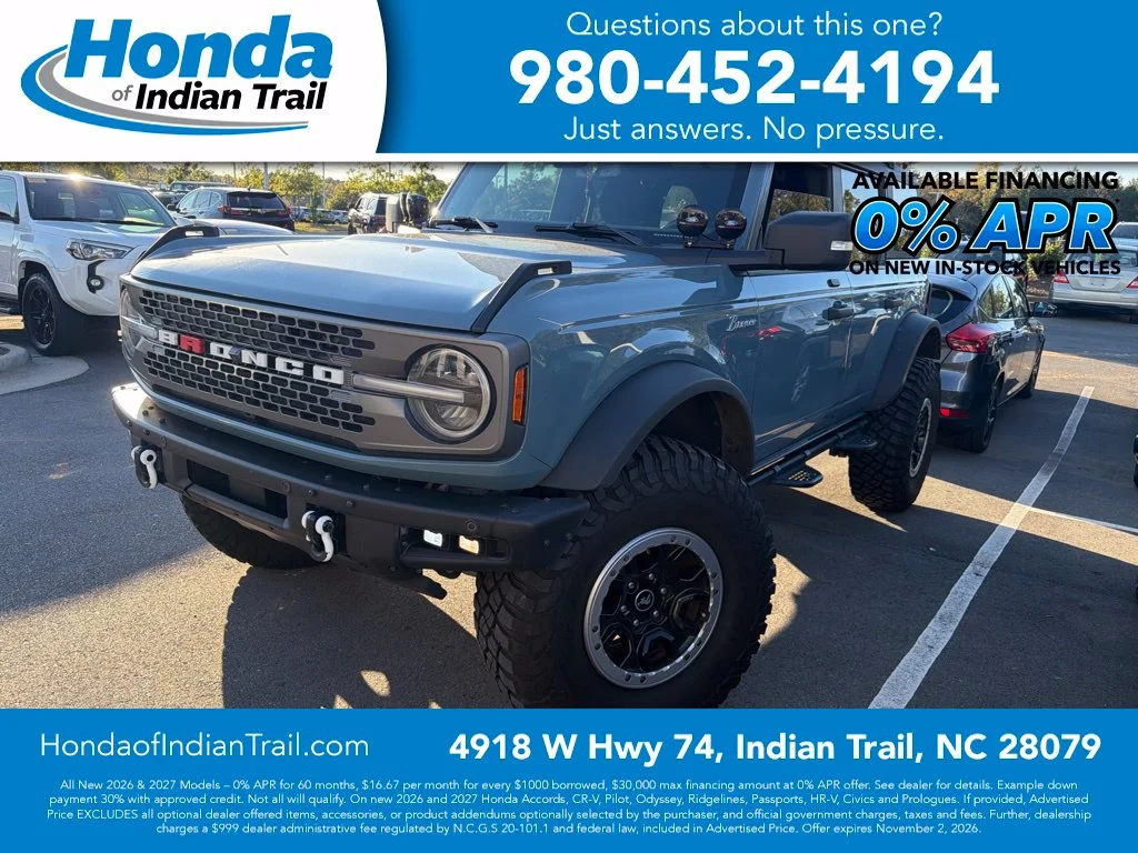 2021 Ford Bronco 4-Door Badlands