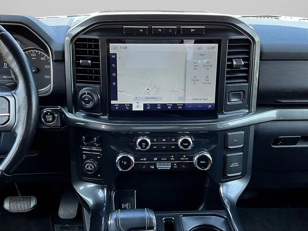 Used 2022 Agate Black Metallic Ford XLT image 10