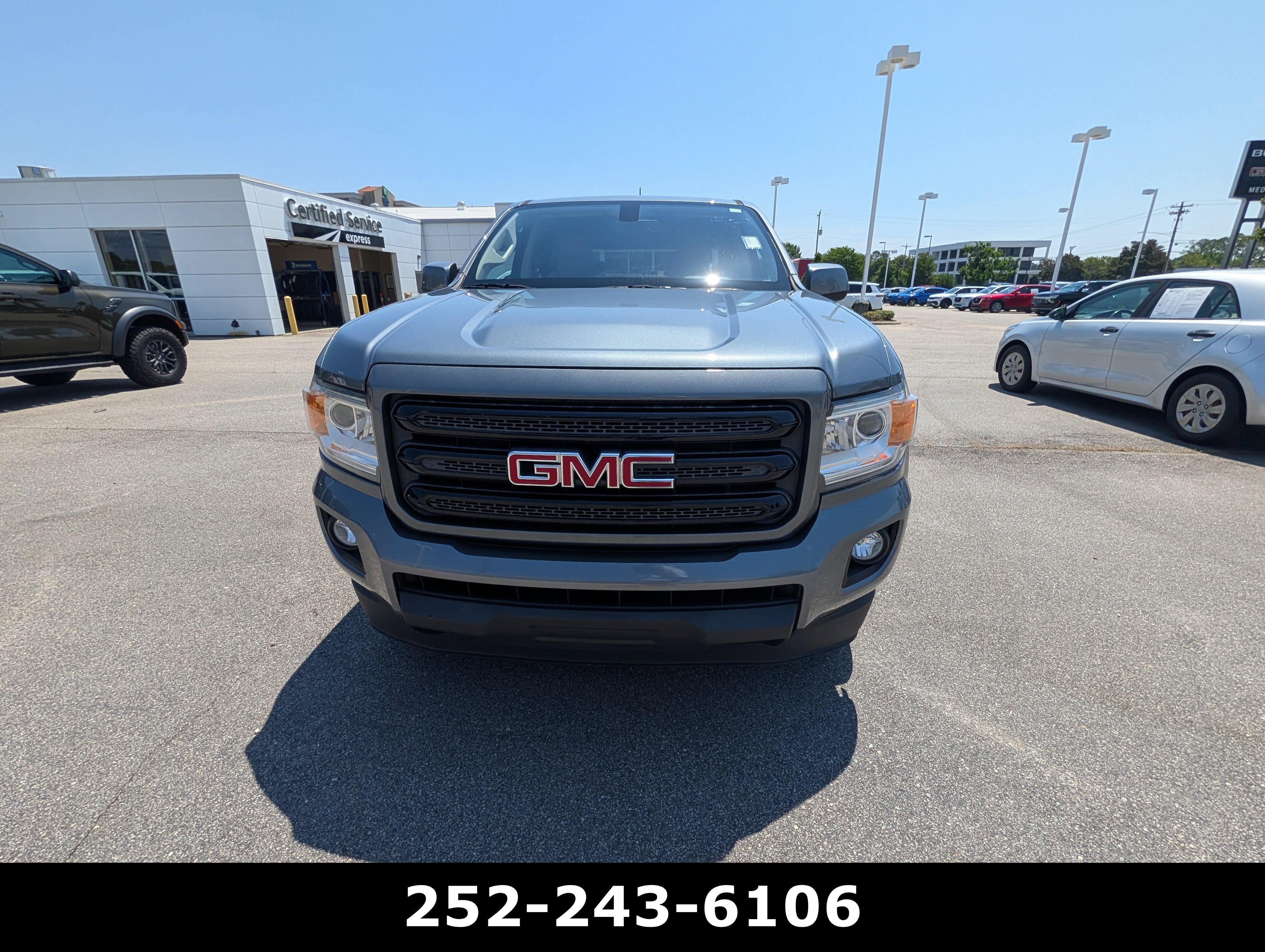 Used 2020 Satin Steel Metallic GMC 2WD SLE image 2