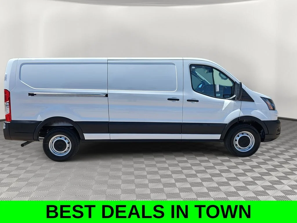 New 2025 Oxford White Ford Cargo Van image 2