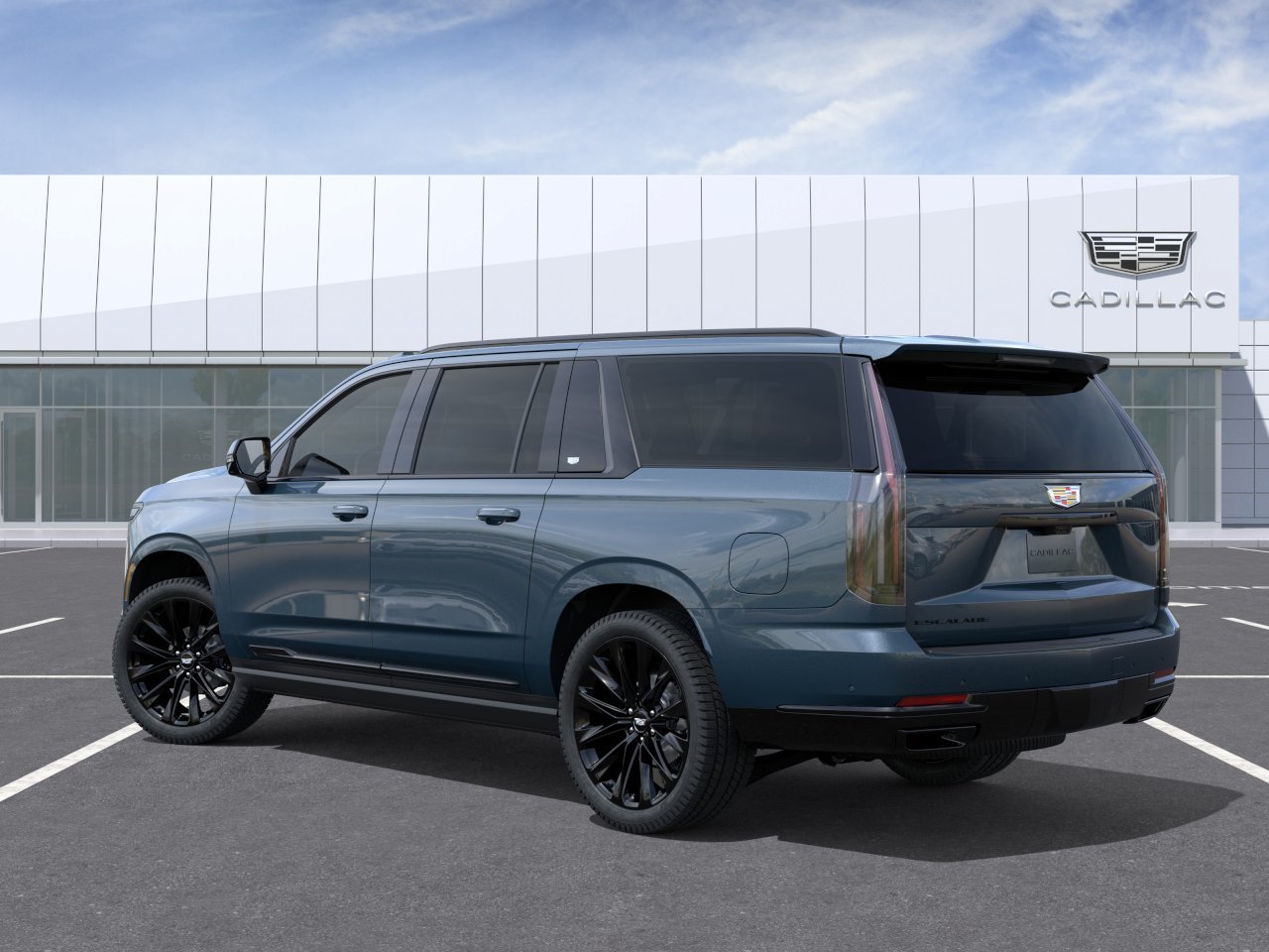 New 2027 Deep Sea Metallic Cadillac Platinum Sport image 3