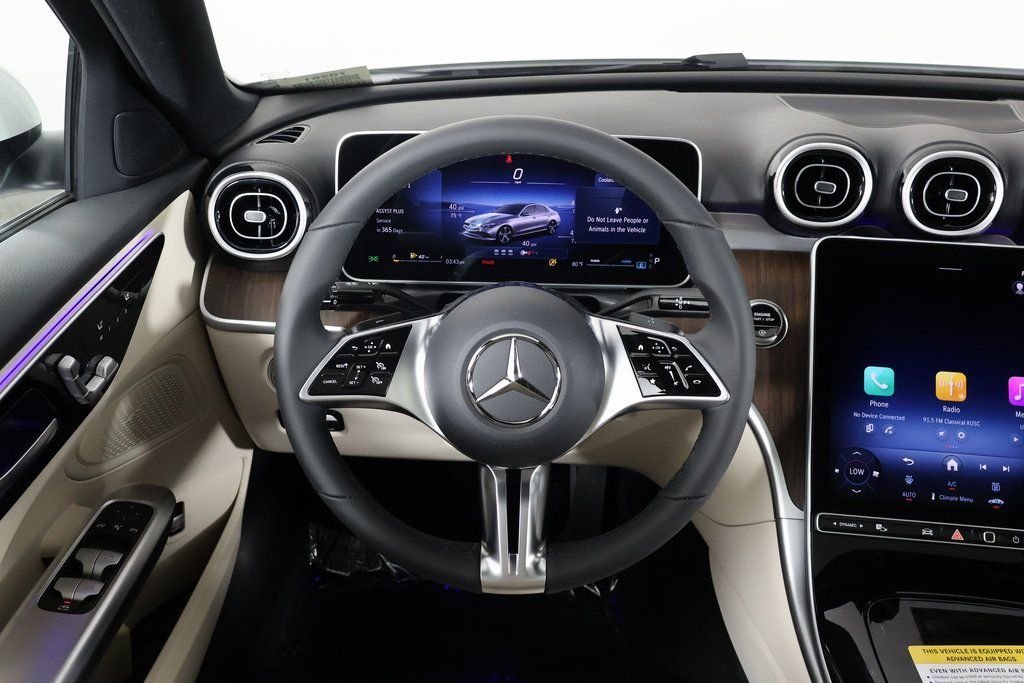 New 2026 Polar White Mercedes-Benz C 300 image 3