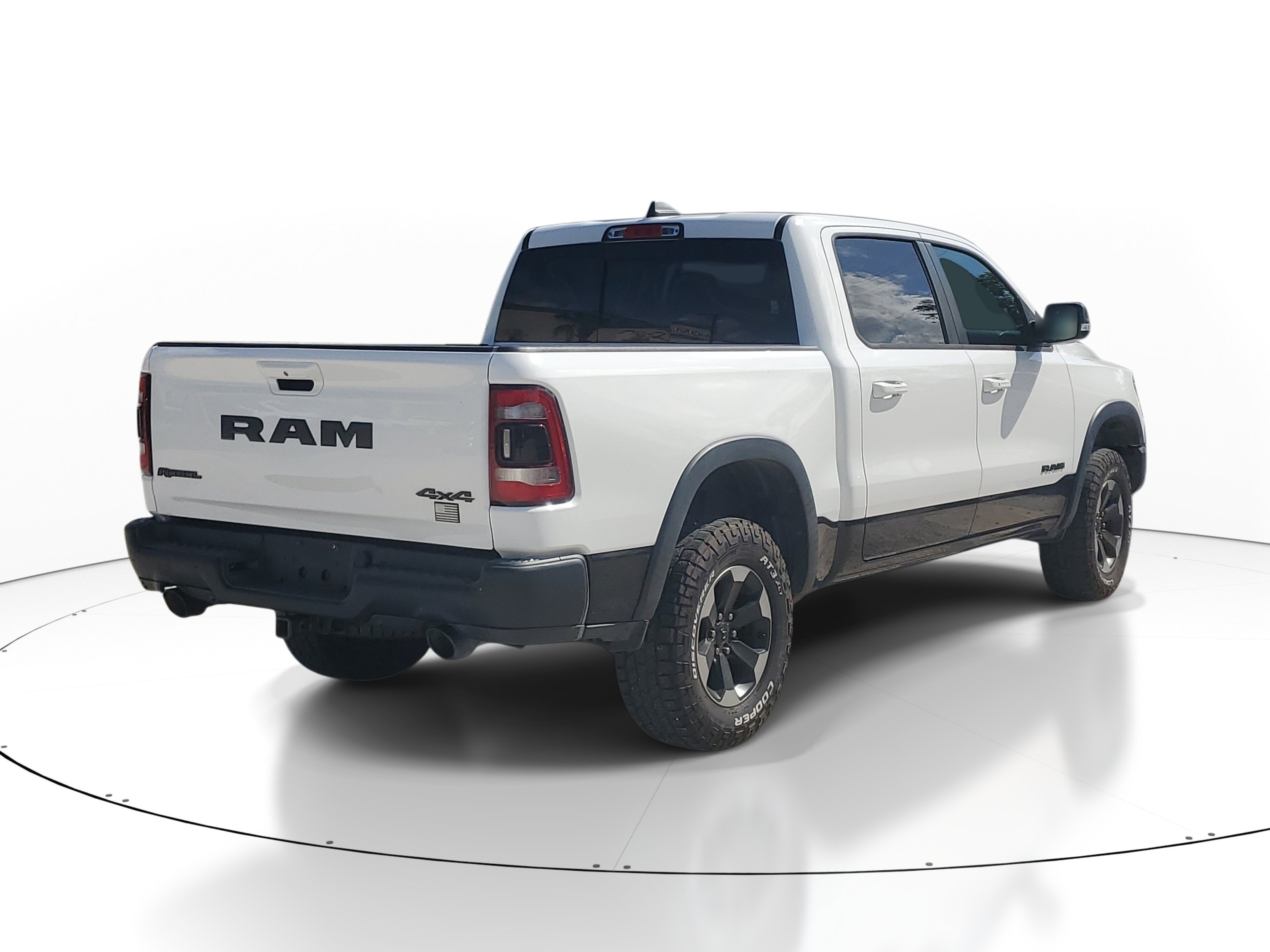 Used 2019 Bright White Clearcoat Ram Rebel image 9