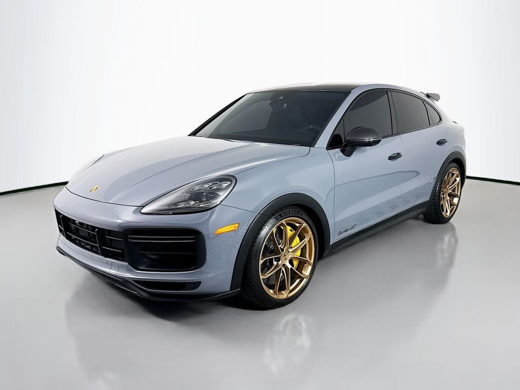 Used 2022 Gray Porsche Turbo GT image 1
