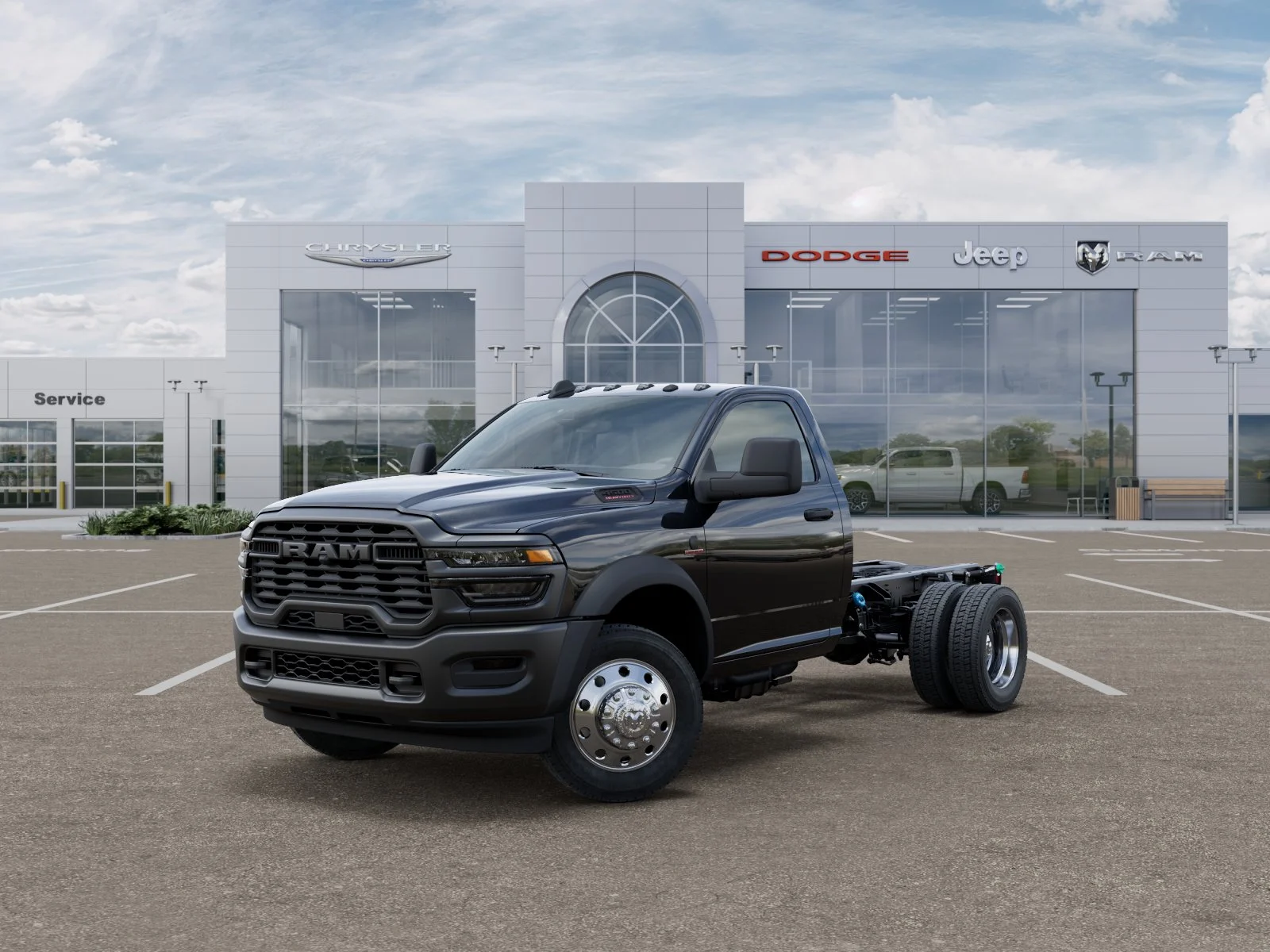 New 2026 Diamond Black Crystal Pearlcoat RAM Tradesman image 27