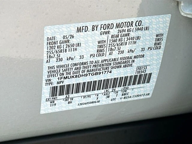 New 2026 White Metallic Ford Active image 19