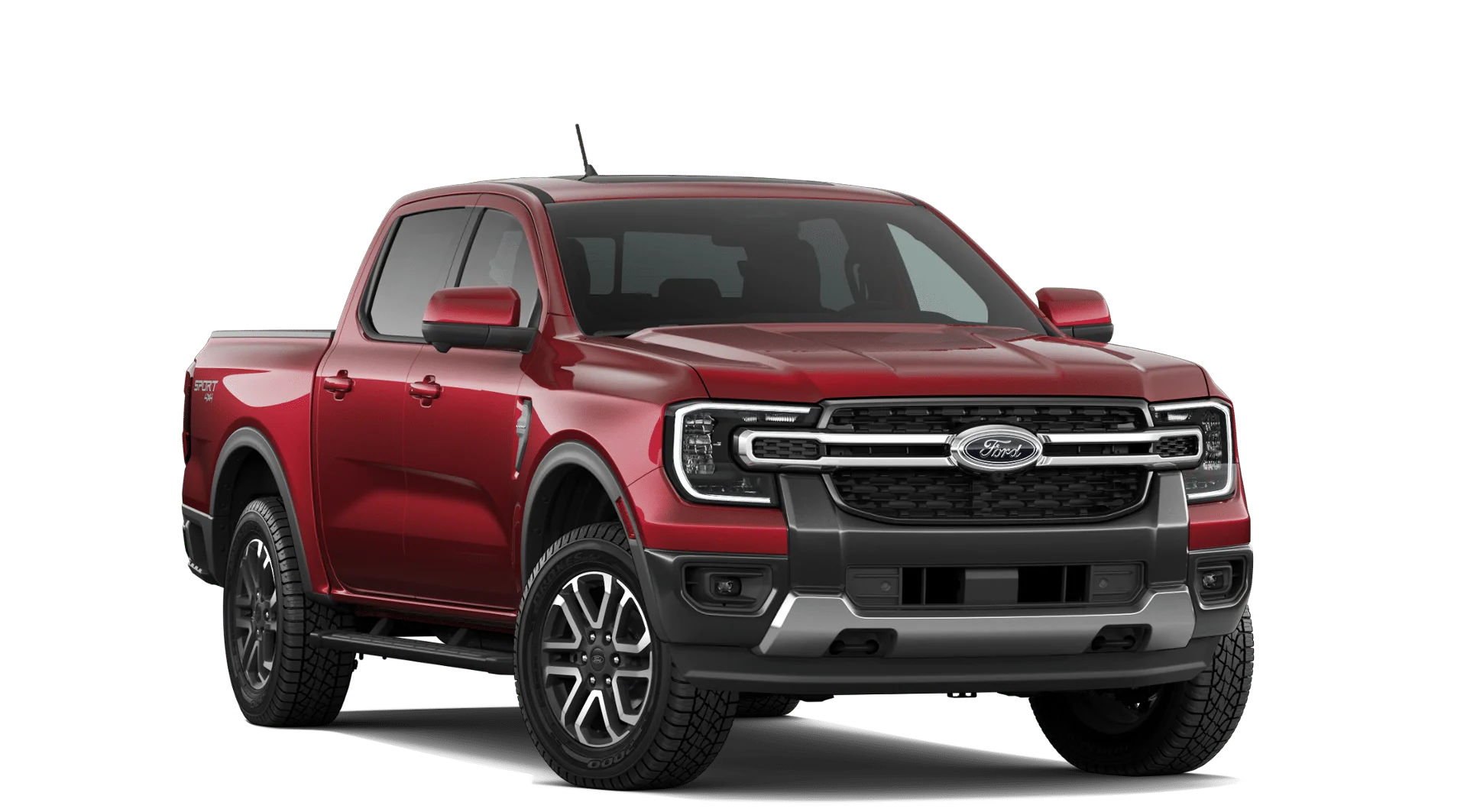 New 2026 Ruby Red Metallic Tinted Clearcoat Ford Lariat® image 4